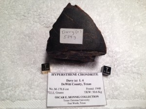 Davy(a), DeWitt County, Texas 524.9grams found in 1940 (L4)