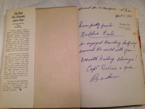 Signed by Captain Devere